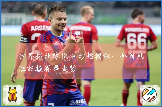 世界杯让球投注妙招揭秘，如何精准把握赛事走势