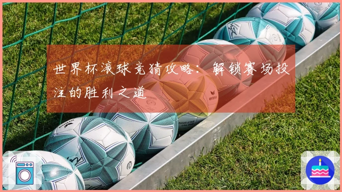 世界杯滚球竞猜攻略：解锁赛场投注的胜利之道